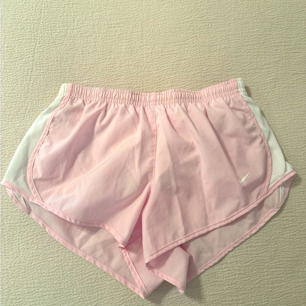 Girls Nike Light Pink Shorts
